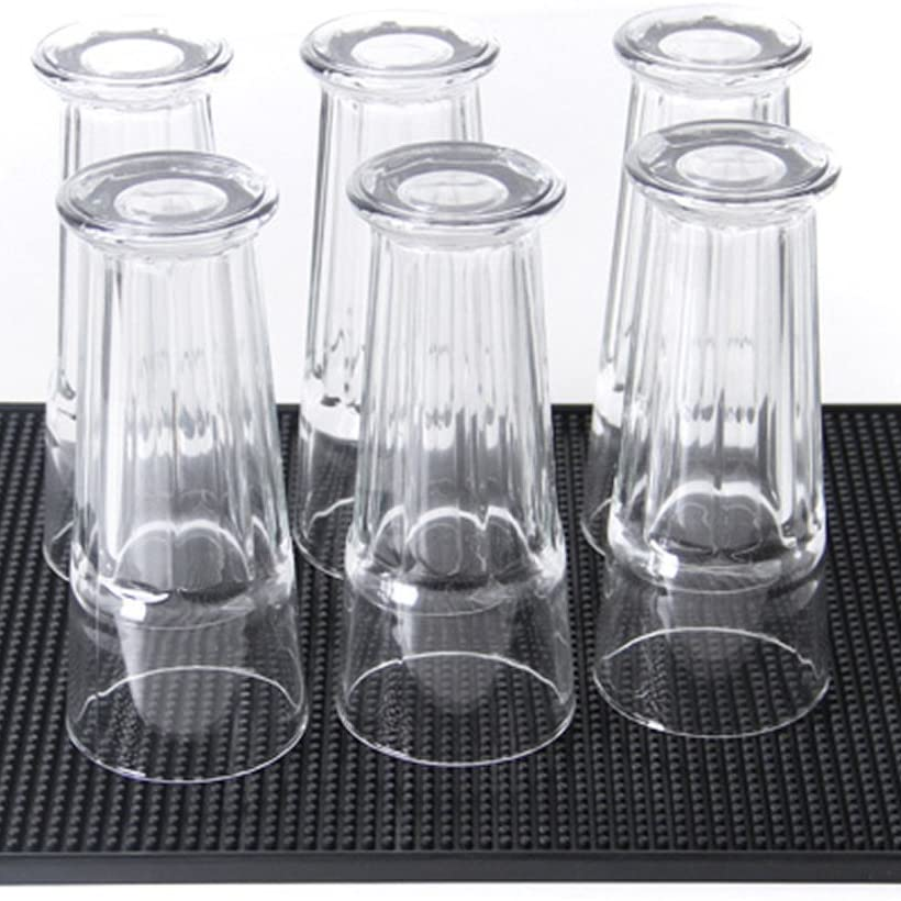 Suport din silicon, Zola®, pentru uscarea paharelor, negru, 45x30 cm Suport din silicon, Zola®, pentru uscarea paharelor, negru, 45x30 cm